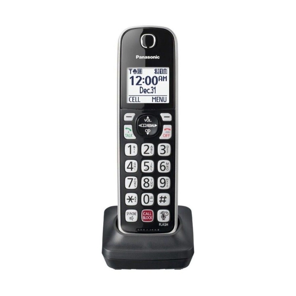 Panasonic Additional Cordless Phone Handset, Advanced Call Block, Compatible wit